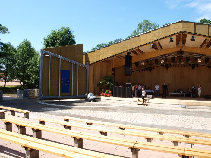 Eindrücke vom Bau der Freilichtbühne – Bild 5