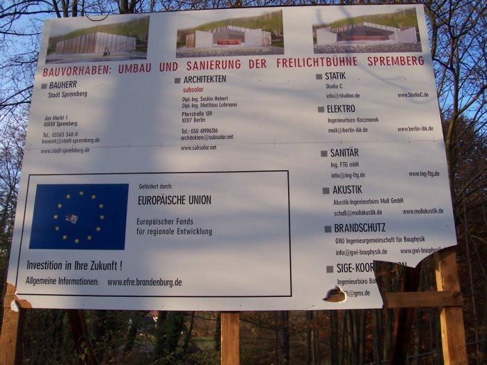 Eindrücke vom Bau der Freilichtbühne – Bild 49