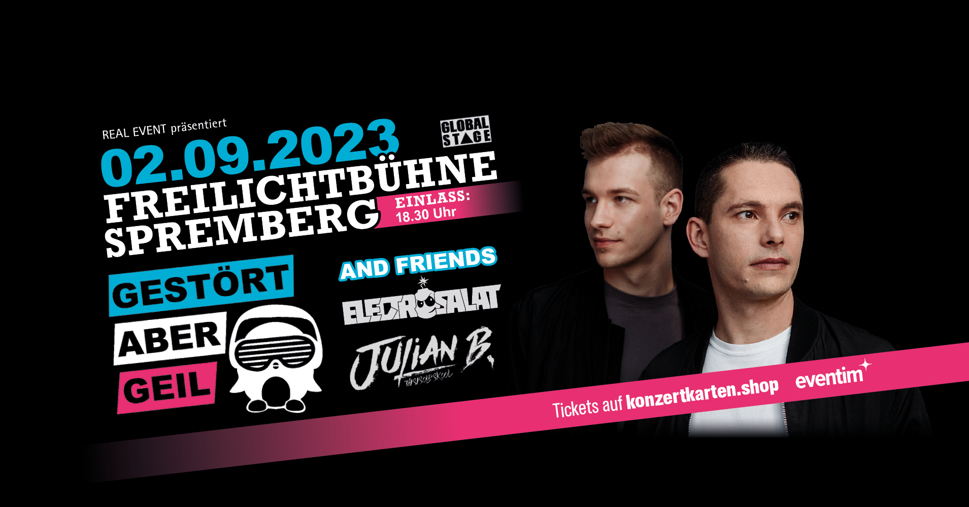 Gestört aber Geil & Friends – Freilichtbühne Spremberg